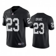 Wholesale Cheap Men's Las Vegas Raiders #23 Kenyan Drake Black Vapor Limited Nike Jersey