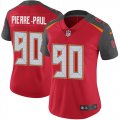 Wholesale Cheap Nike Buccaneers #90 Jason Pierre-Paul Red Team Color Women's Stitched NFL Vapor Untouchable Limited Jersey