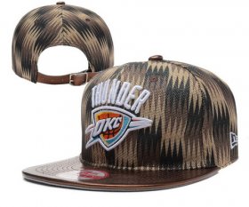 Wholesale Cheap NBA Oklahoma City Thunder Snapback Ajustable Cap Hat XDF 036