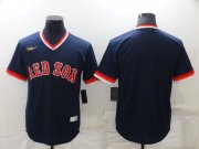 Wholesale Cheap Men Boston Red Sox Blank Blue Throwback Nike Game 2022 MLB Jersey
