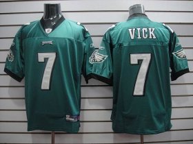 Wholesale Cheap Eagles Michael Vick #7 Stitched Green NFL Jersey