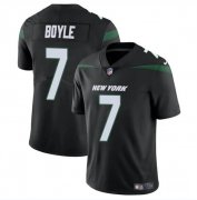 Cheap Men's New York Jets #7 Tim Boyle Black Vapor Untouchable Limited Stitched Jersey