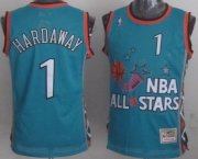 Wholesale Cheap NBA 1996 All-Star #1 Penny Hardaway Green Swingman Throwback Jersey