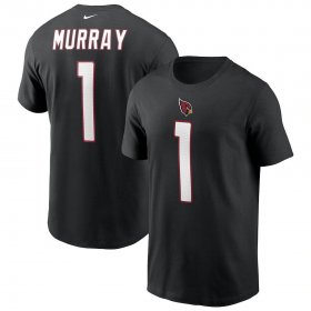 Wholesale Cheap Arizona Cardinals #1 Kyler Murray Nike Team Player Name & Number T-Shirt Black
