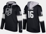 Wholesale Cheap Kings #16 Marcel Dionne Black Name And Number Hoodie