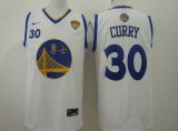 Wholesale Cheap Men's Golden State Warriors #30 Stephen Curry Chinese White Nike Authentic Jersey