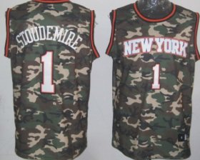 Wholesale Cheap New York Knicks #1 Amare Stoudemire Camo Fashion Jersey