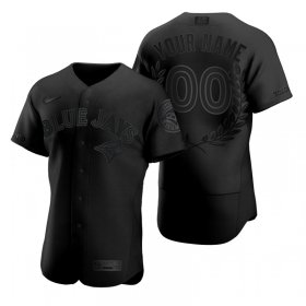 Wholesale Cheap Toronto Blue Jays Custom Men\'s Nike Black MLB MVP Limited Player Edition Jersey