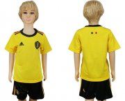 Wholesale Cheap Belgium Blank Away Kid Soccer Country Jersey