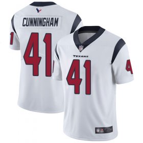 Wholesale Cheap Nike Texans #41 Zach Cunningham White Men\'s Stitched NFL Vapor Untouchable Limited Jersey