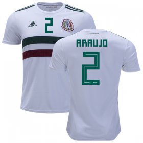 Wholesale Cheap Mexico #2 Araujo Away Kid Soccer Country Jersey