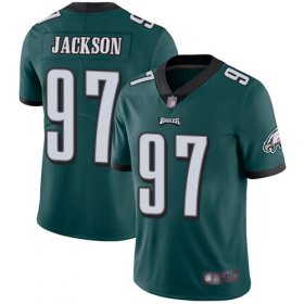 Wholesale Cheap Nike Eagles #97 Malik Jackson Midnight Green Team Color Men\'s Stitched NFL Vapor Untouchable Limited Jersey