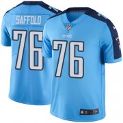 Wholesale Cheap Nike Titans #76 Rodger Saffold Light Blue Men's Stitched NFL Limited Rush Jersey
