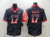 Wholesale Cheap Men's Buffalo Bills #17 Josh Allen USA Camo 2020 Salute To Service Stitched NFL Nike Limited Jersey