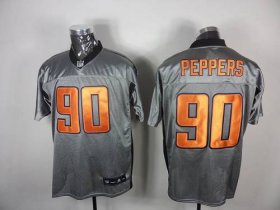 Wholesale Cheap Bears #90 Julius Peppers Grey Shadow Stitched NFL Jersey