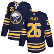 Wholesale Cheap Adidas Sabres #26 Thomas Vanek Navy Blue Home Authentic Stitched NHL Jersey