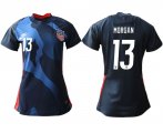 Wholesale Cheap Women 2020-2021 Season National Team America away aaa 13 blue Soccer Jerseys