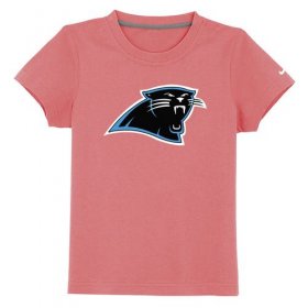 Wholesale Cheap Carolina Panthers Sideline Legend Authentic Logo Youth T-Shirt Pink