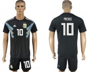 Wholesale Cheap Argentina #10 Messi Away Soccer Country Jersey