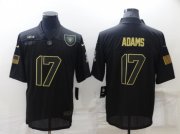 Wholesale Cheap Men's Las Vegas Raiders #17 Davante Adams Black Salute To Service Limited Stitched Jersey