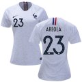 Wholesale Cheap Women's France #23 Areola Away Soccer Country Jersey