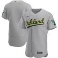 Wholesale Cheap Oakland Athletics Men's Nike Gray Road 2020 Authentic Official Team MLB Jersey