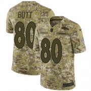 Wholesale Cheap Nike Broncos #80 Jake Butt Camo Men's Stitched NFL Limited 2018 Salute To Service Jersey