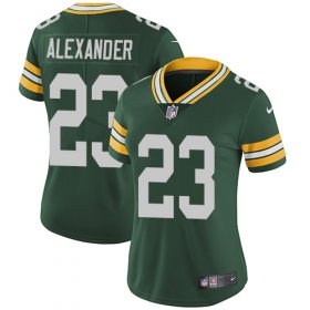 Wholesale Cheap Nike Packers #23 Jaire Alexander Green Team Color Women\'s Stitched NFL Vapor Untouchable Limited Jersey