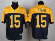 Wholesale Cheap Nike Packers #15 Bart Starr Navy Blue Alternate Men's Stitched NFL New Elite Jersey