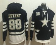 Wholesale Cheap Men's Dallas Cowboys #88 Dez Bryant 2016 Navy Blue Team Color Stitched NFL Hoodie
