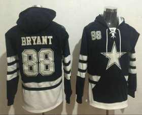 Wholesale Cheap Men\'s Dallas Cowboys #88 Dez Bryant 2016 Navy Blue Team Color Stitched NFL Hoodie