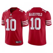 Wholesale Cheap Men's San Francisco 49ers #10 Jimmy Garoppolo 2022 New Red Vapor Untouchable Stitched Jersey