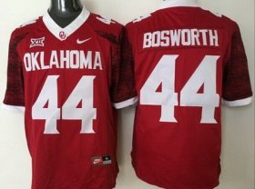 Wholesale Cheap Men\'s Oklahoma Sooners #44 Brian Bosworth Red 2016 College Football Nike Limited Jersey