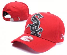 Wholesale Cheap Chicago White Sox Snapback Ajustable Cap Hat GS 4