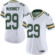Cheap Women's Green Bay Packers #29 Xavier McKinney White Vapor Limited Football Stitched Jersey(Run Small)