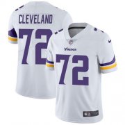 Wholesale Cheap Nike Vikings #72 Ezra Cleveland White Youth Stitched NFL Vapor Untouchable Limited Jersey