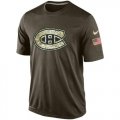 Wholesale Cheap Men's Montreal Canadiens Salute To Service Nike Dri-FIT T-Shirt