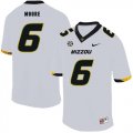 Wholesale Cheap Missouri Tigers 6 J'Mon Moore White Nike College Football Jersey