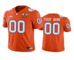Wholesale Cheap Men's Clemson Tigers Custom Orange 2020 National Championship Game Jersey