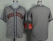 Wholesale Cheap Astros Blank Grey Cool Base Stitched MLB Jersey