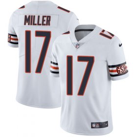 Wholesale Cheap Nike Bears #17 Anthony Miller White Men\'s Stitched NFL Vapor Untouchable Limited Jersey