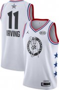 Wholesale Cheap Jordan Men's 2019 NBA All-Star Game #11 Kyrie Irving White Dri-FIT Swingman Jersey