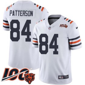 Wholesale Cheap Nike Bears #84 Cordarrelle Patterson White Alternate Youth Stitched NFL Vapor Untouchable Limited 100th Season Jersey