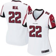 Wholesale Cheap Nike Falcons #22 Keanu Neal White Women's Stitched NFL Elite Jersey