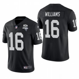 Wholesale Cheap Las Vegas Raiders #16 Tyrell Williams Men\'s Nike 2020 Inaugural Season Vapor Limited NFL Jersey Black