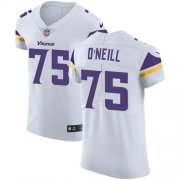 Wholesale Cheap Nike Vikings #75 Brian O'Neill White Men's Stitched NFL Vapor Untouchable Elite Jersey