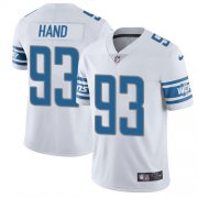 Wholesale Cheap Nike Lions #93 Da'Shawn Hand White Men's Stitched NFL Vapor Untouchable Limited Jersey