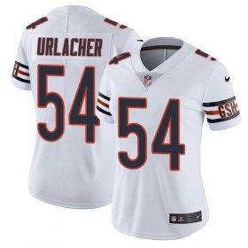 Wholesale Cheap Nike Bears #54 Brian Urlacher White Women\'s Stitched NFL Vapor Untouchable Limited Jersey
