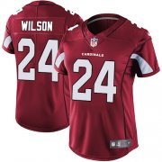 Wholesale Cheap Nike Cardinals #24 Adrian Wilson Red Team Color Women's Stitched NFL Vapor Untouchable Limited Jersey