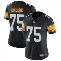 Wholesale Cheap Nike Steelers #75 Joe Greene Black Alternate Women's Stitched NFL Vapor Untouchable Limited Jersey